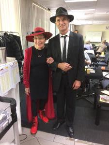 Frances Cufar & Don Robey - winners of the Best Dressed prizes!